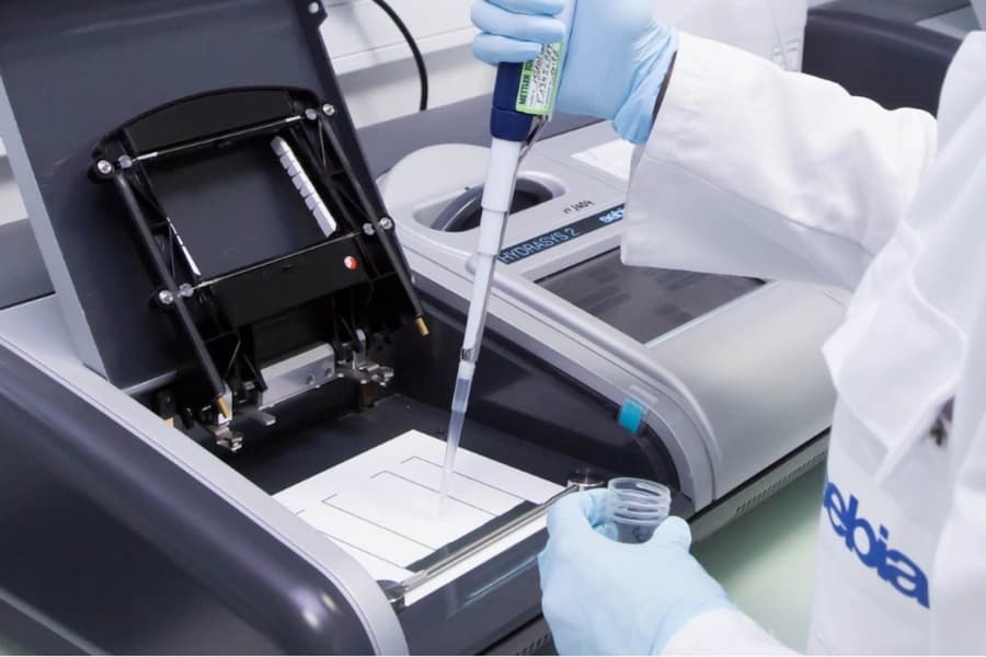 A Central Nervous System Inflammatory Disease test done on an HYDRASYS 2 SCAN FOCUSING instrument